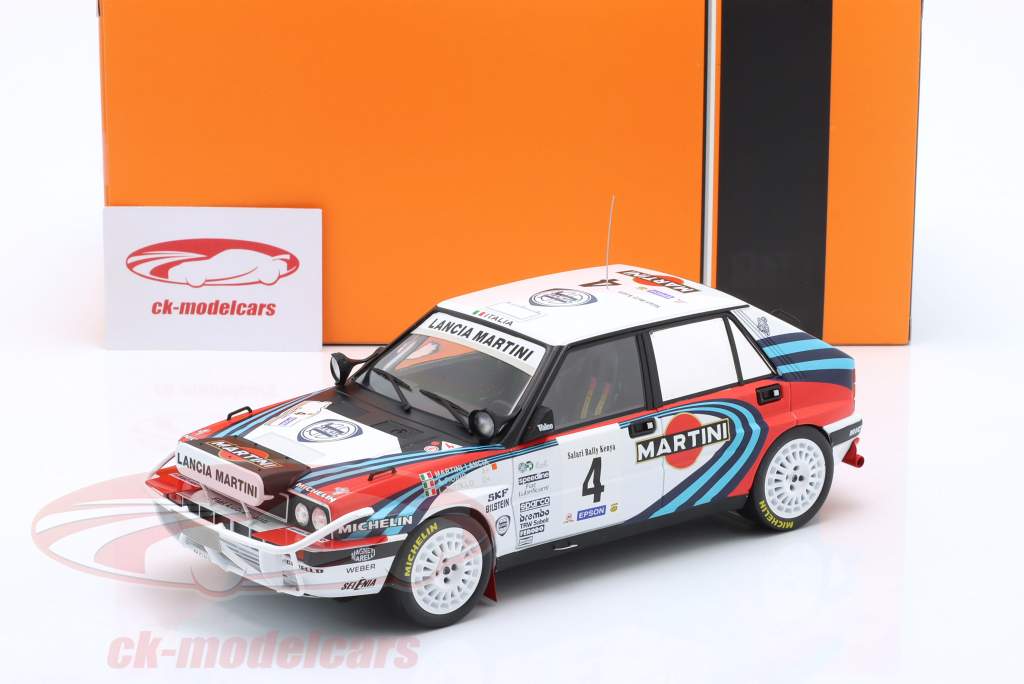 Lancia Delta Integrale 16V #4 Safari Rallye 1990 Fiorio, Pirollo 1:18 Ixo