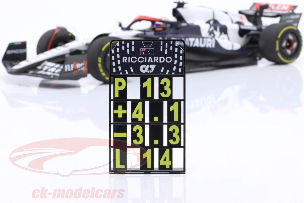 Daniel Ricciardo Alpha Tauri AT04 #3 Hongaars GP formule 1 2023 1:18 Minichamps