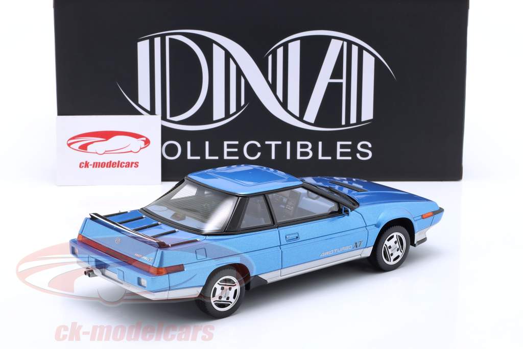 DNA Collectibles 1:18 Subaru XT Turbo 4WD year 1985 blue