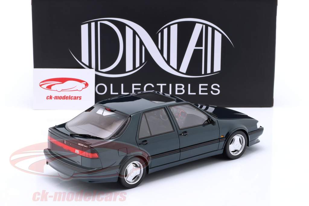 Saab 9000 Aero CS skarabäusgrün 1:18 DNA Collectibles