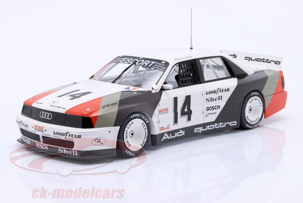 Audi 200 quattro #14 ganador Cleveland Trans-Am 1988 H.J. Stuck 1:18 WERK83