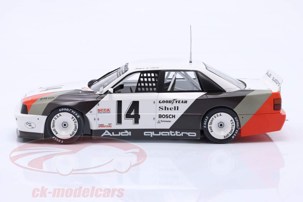 Audi 200 quattro #14 勝者 Cleveland Trans-Am 1988 H.J. Stuck 1:18 WERK83