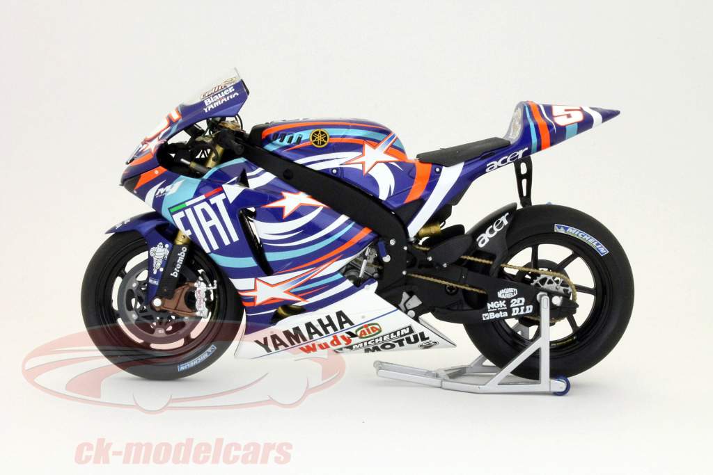 ミニチャンプス 1/12 ヤマハ YZR-M1 2007 LAGUNA SECA Minichamps 1:12 C. Edwards Yamaha YZR-M1 Laguna Seca GP