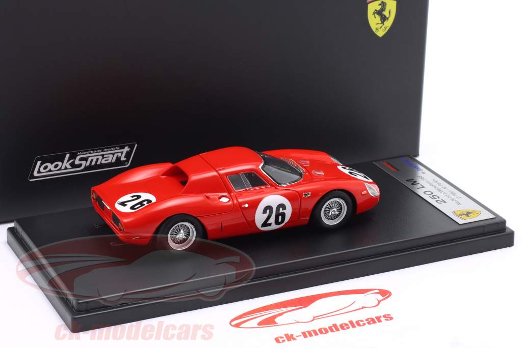 Ferrari 250 LM #26 Sieger 1000km Paris 1966 Piper, Parkes 1:43 LookSmart
