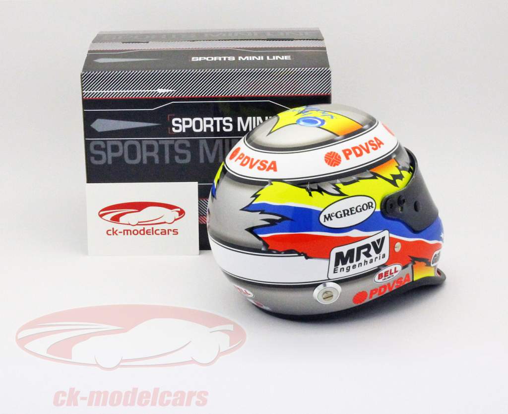 牧師マルドナド、ウィリアムズFW​​34フォーミュラ1 2012ヘルメット/ベルヘルメット1時02分