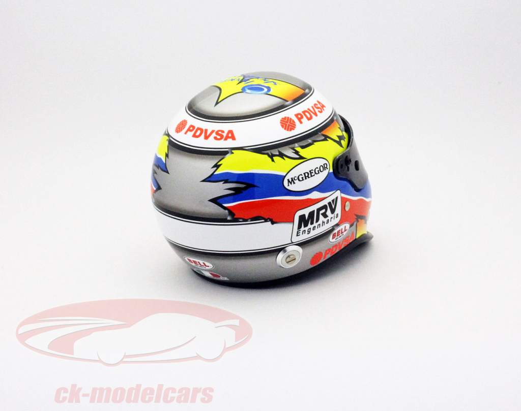 牧師マルドナド、ウィリアムズFW​​34フォーミュラ1 2012ヘルメット/ベルヘルメット1時02分