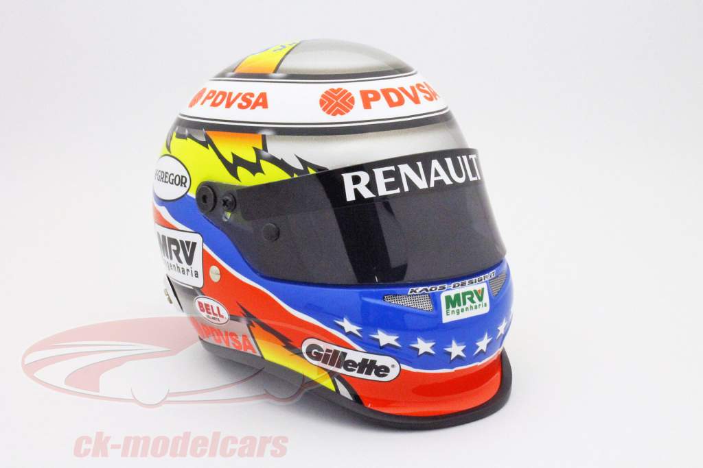 牧師マルドナド、ウィリアムズFW​​34フォーミュラ1 2012ヘルメット/ベルヘルメット1時02分