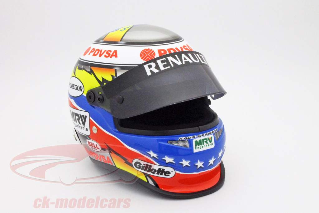 牧師マルドナド、ウィリアムズFW​​34フォーミュラ1 2012ヘルメット/ベルヘルメット1時02分