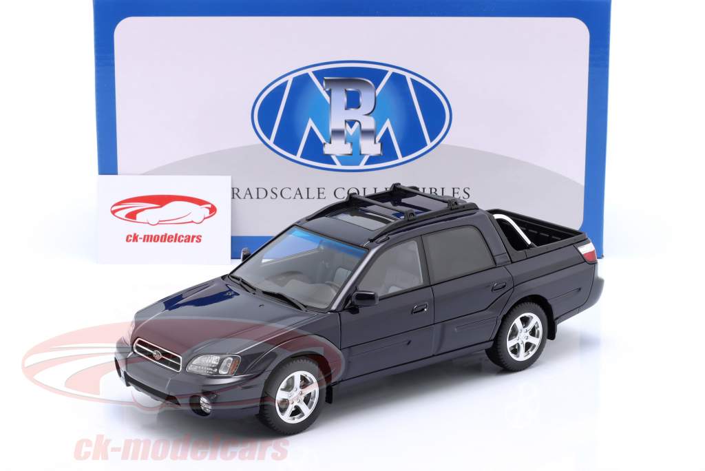 Subaru Baja blu scuro 1:18 Radscale Models