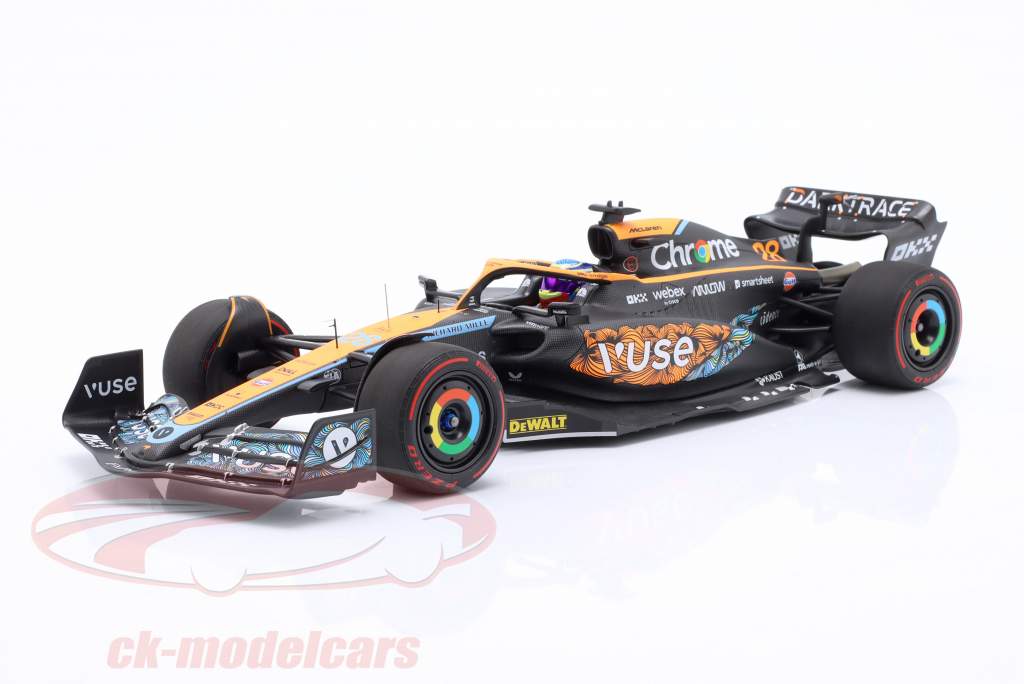 Oscar Piastri McLaren MCL36 #28 Abu Abu Dhabi Test Formula 1 2022 1:18 Minichamps