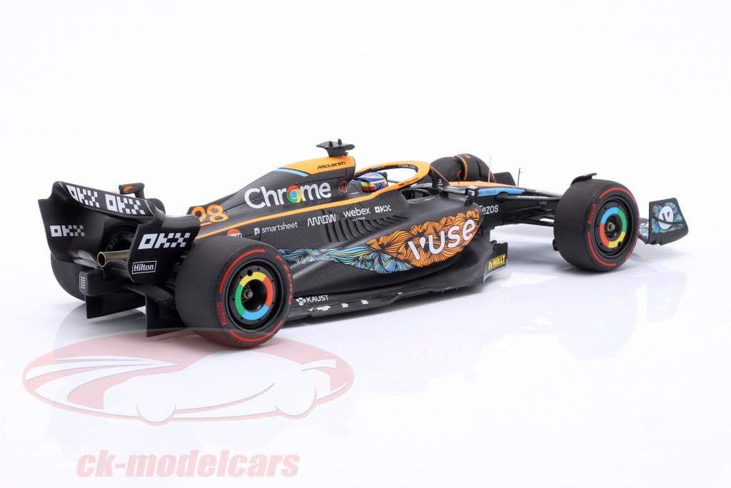 Oscar Piastri McLaren MCL36 #28 Abu Abu Dhabi Test Formula 1 2022 1:18 Minichamps