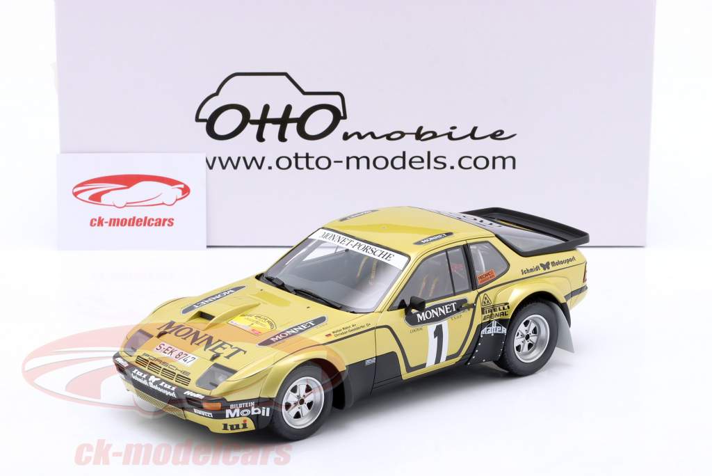 Porsche 924 Carrera GTS #1 gagnant Rallye Hesse 1981 Röhrl, Geistdörfer 1:18 OttOmobile