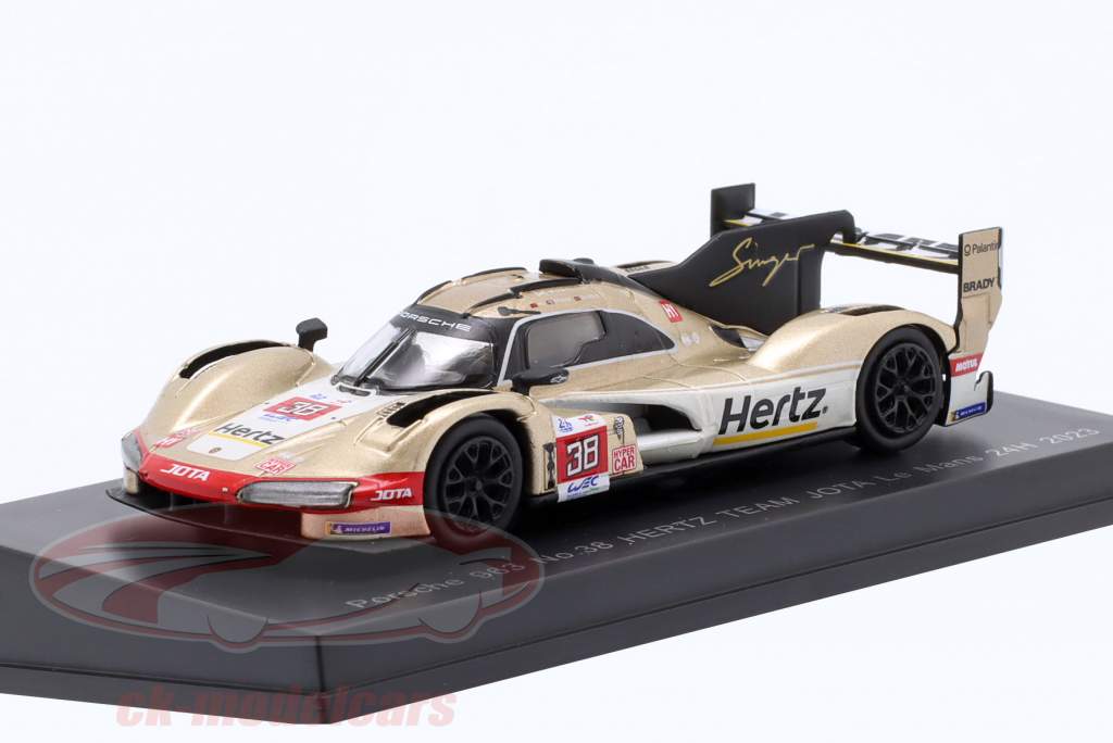 Porsche 963 #38 24h LeMans 2023 Hertz Team Jota 1:64 Spark