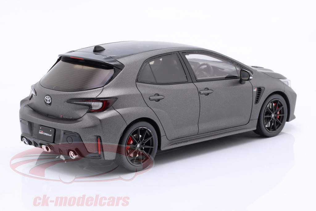 Toyota Corolla GR Morizo Edition 2022 chato cinza escuro 1:18 OttOmobile
