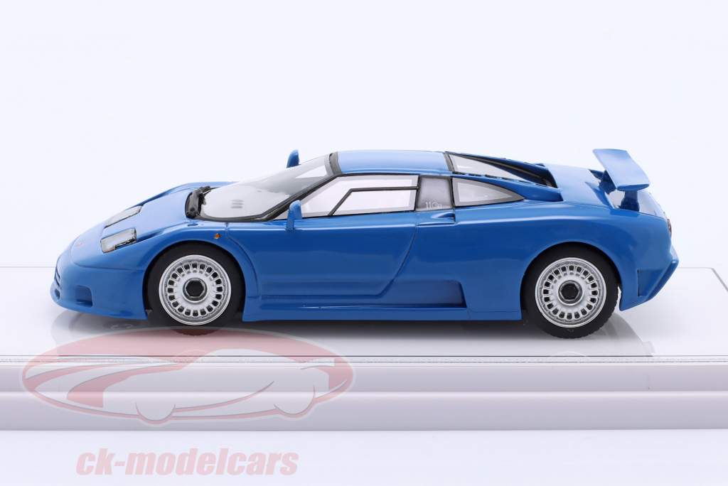 Bugatti EB110 GT Año de construcción 1992 azul 1:43 TrueScale