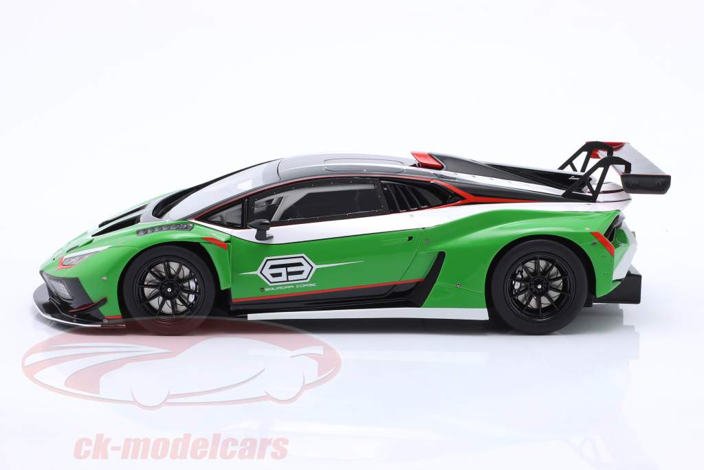 Lamborghini Huracan GT3 Evo2 Presentation Car 2018 verde / negro 1:18 TrueScale