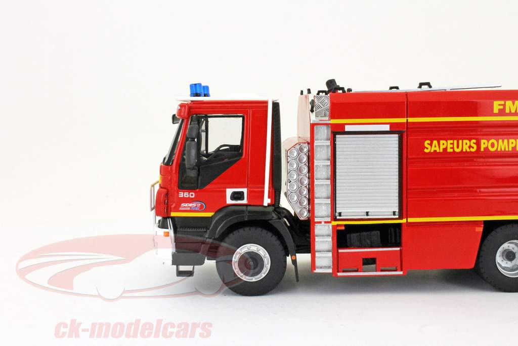 Iveco Trakker FMOGP Morbihan fire brigade red 1:43 Eligor