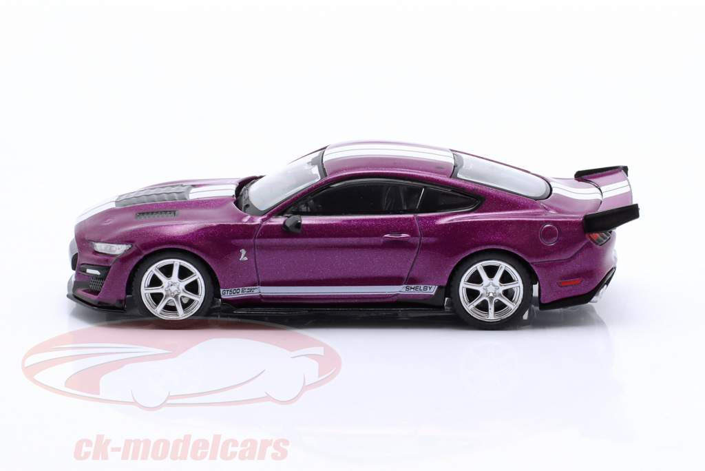 Shelby GT500 Dragon Snake Concept fuchsia metallisk 1:64 TrueScale