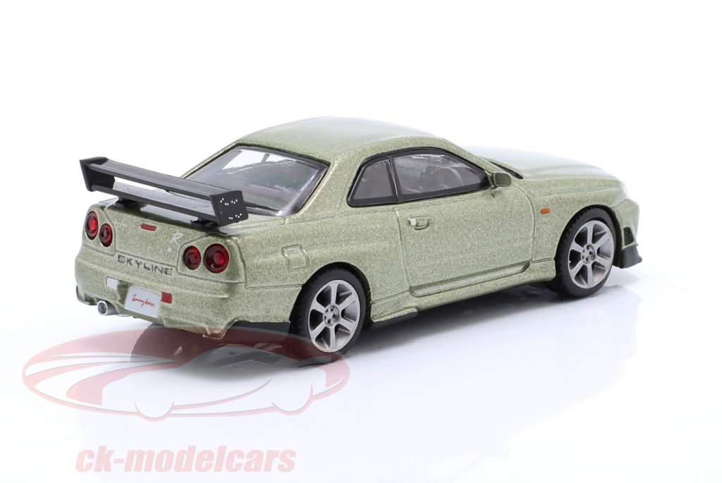 Nissan Skyline GT-R (R34) Tommy Kaira millenium jade 1:64 TrueScale