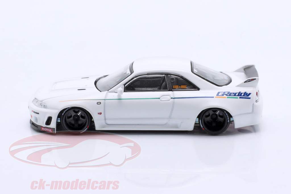 Nissan Skyline GT-R (R33) Greddy GR33 V1 1995 weiß 1:64 Kaido House