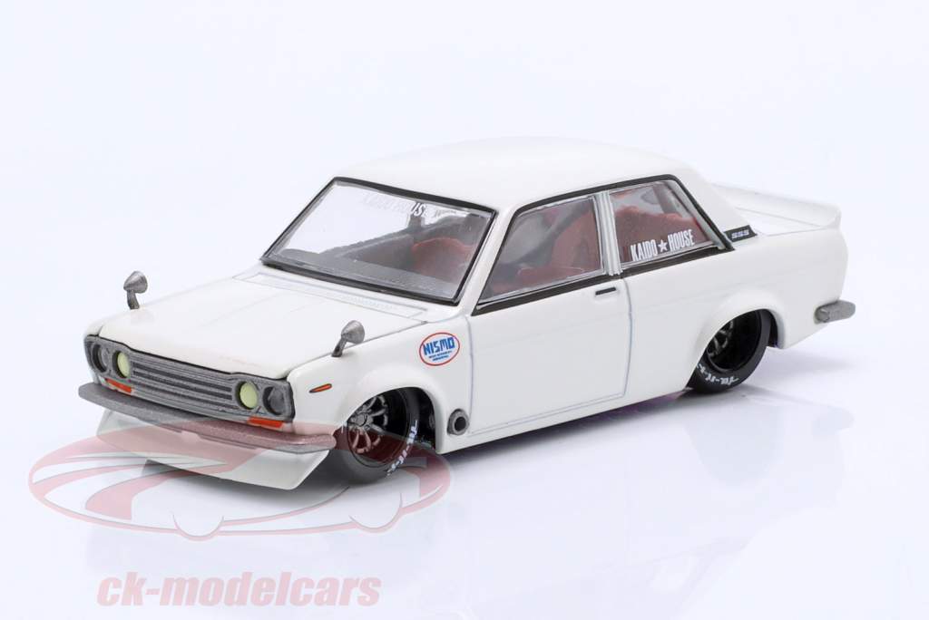 Kaido House MiniGT 1:64 Datsun 510 Street Nismo V2 white