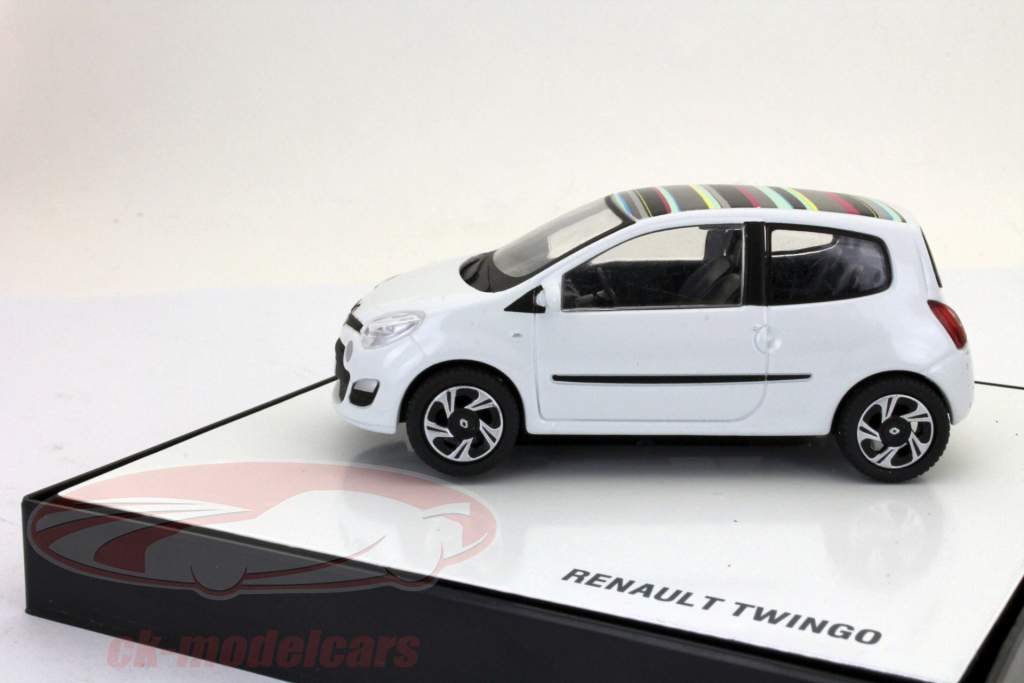 ルノートゥインゴ。カラフルな屋根1：43ルノーと2012白