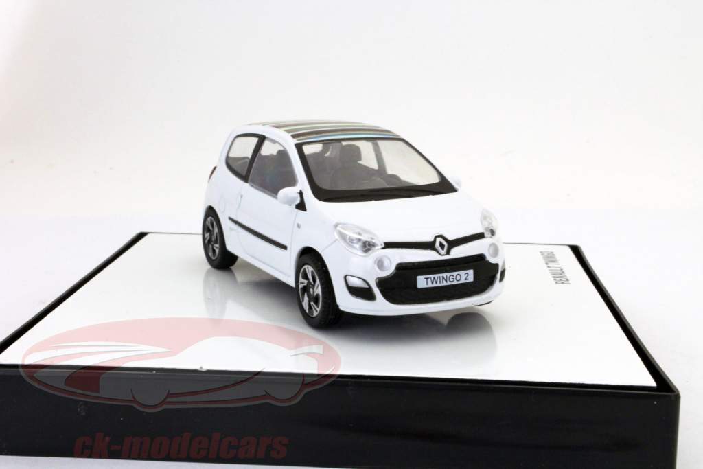 ルノートゥインゴ。カラフルな屋根1：43ルノーと2012白