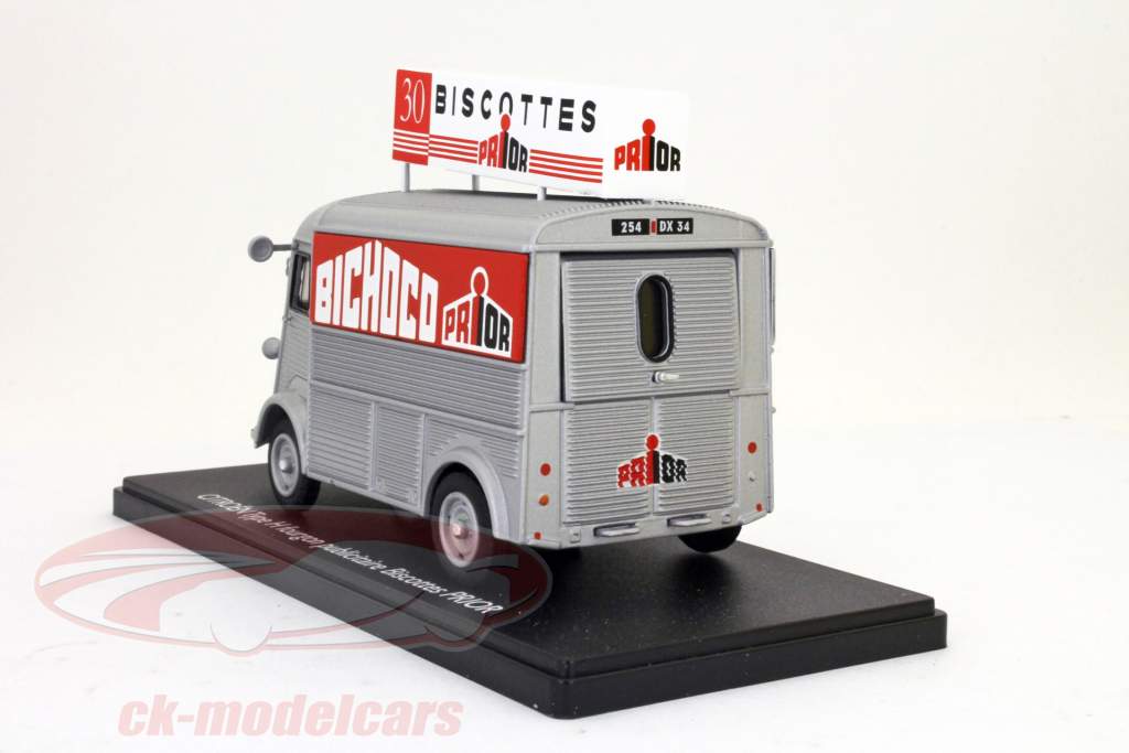 Citroen Type H Biscottes Voorafgaand grijs 1:43 Eligor