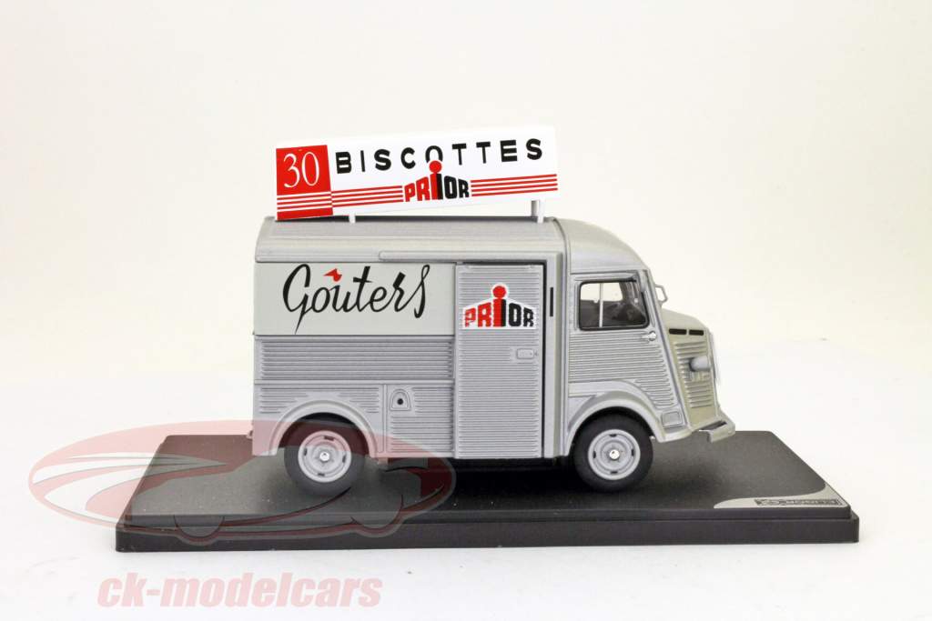 Citroen Type H Biscottes Voorafgaand grijs 1:43 Eligor