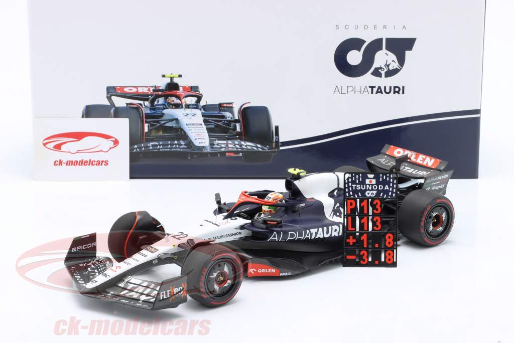 Yuki Tsunoda Alpha Tauri AT04 #22 British GP Formel 1 2023 1:18 Minichamps