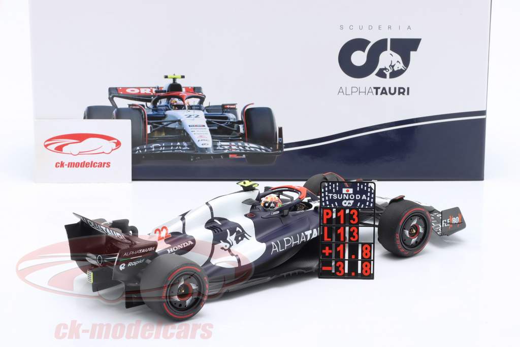 Yuki Tsunoda Alpha Tauri AT04 #22 British GP Formel 1 2023 1:18 Minichamps