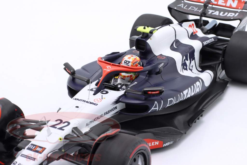 Yuki Tsunoda Alpha Tauri AT04 #22 British GP Formel 1 2023 1:18 Minichamps