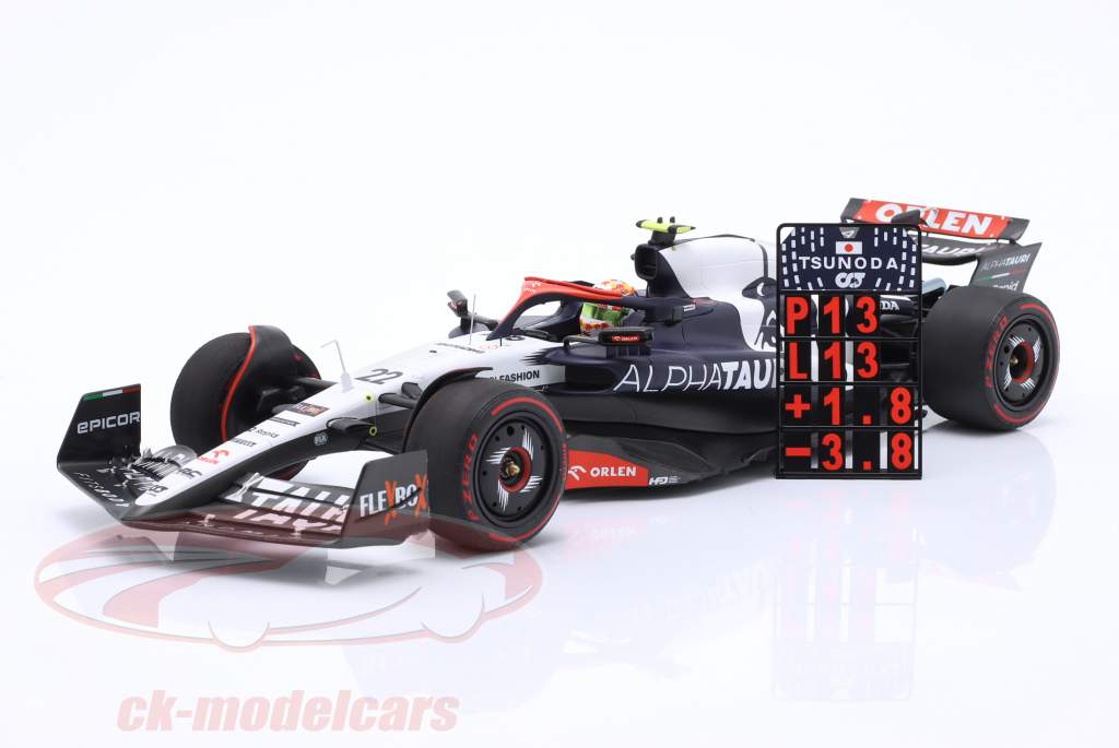 Yuki Tsunoda Alpha Tauri AT04 #22 British GP Formel 1 2023 1:18 Minichamps
