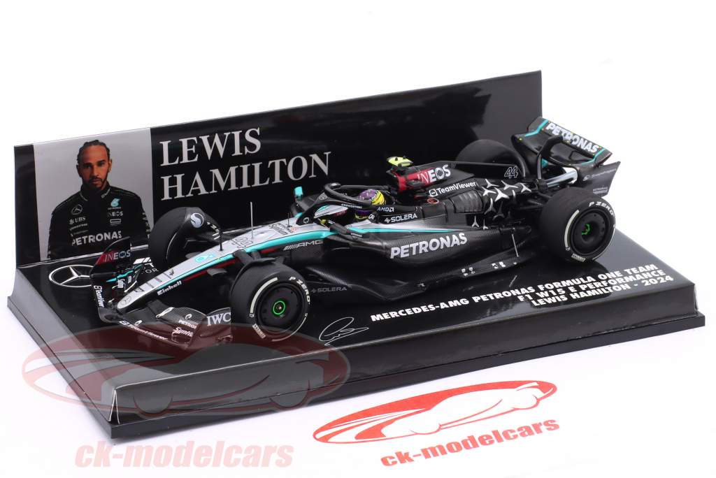 Minichamps 1:43 Lewis Hamilton Mercedes-AMG F1 W15 #44