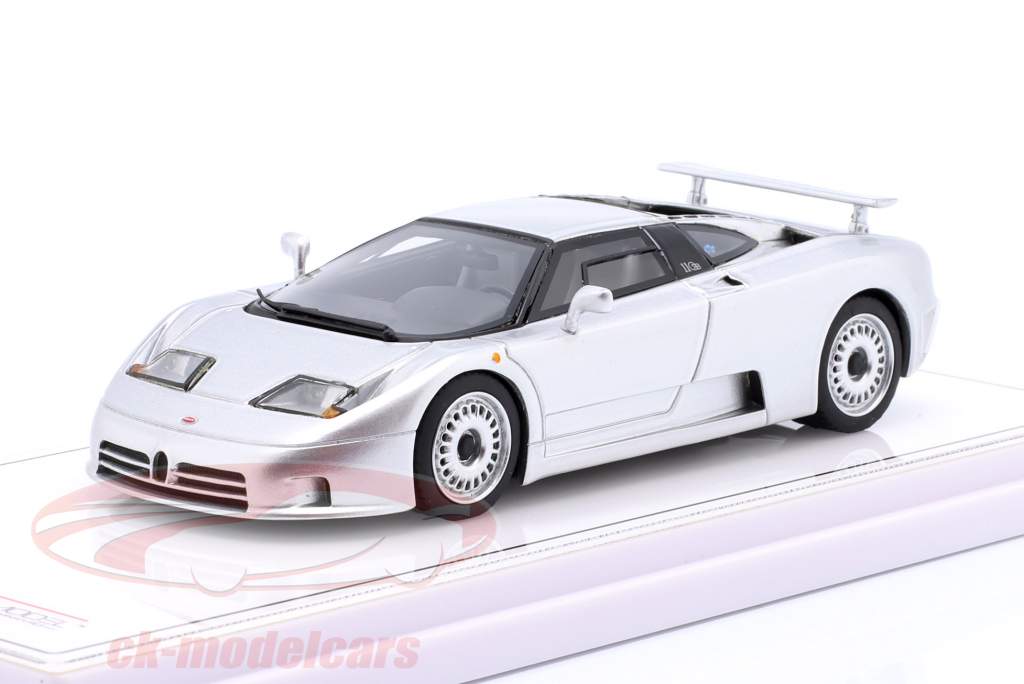 Bugatti EB110 GT 建设年份 1991 银灰 1:43 TrueScale