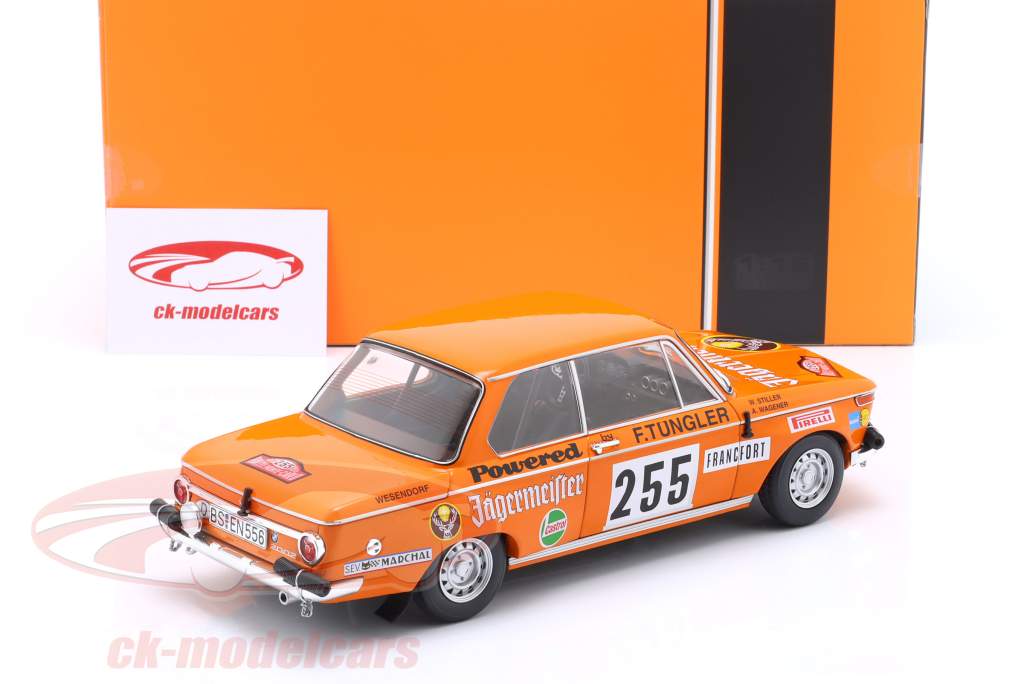 イクソ ixo MODELS BMW #19 Jägermeister Ixo 1:18 BMW 2002 Jägermeister #255 Rallye Monte Carlo 1973