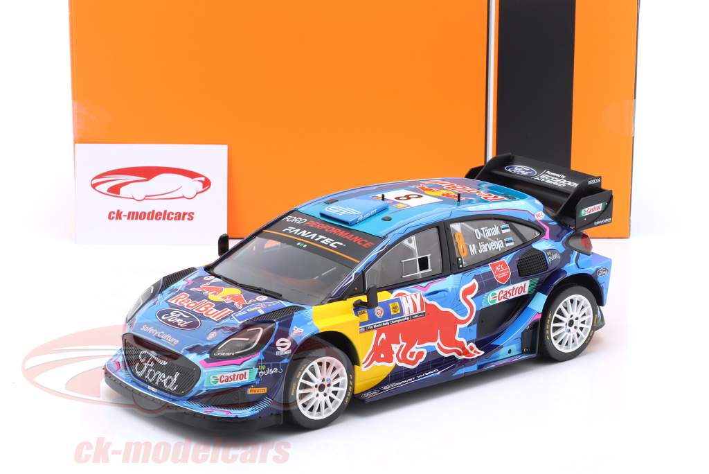 Ixo 1:18 Ford Puma Rally1 Hybrid #8 3rd Rallye Central