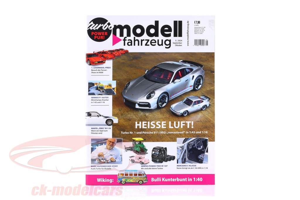 rivista MODELLFAHRZEUG edizione settembre / ottobre - NO. 5 / 2024