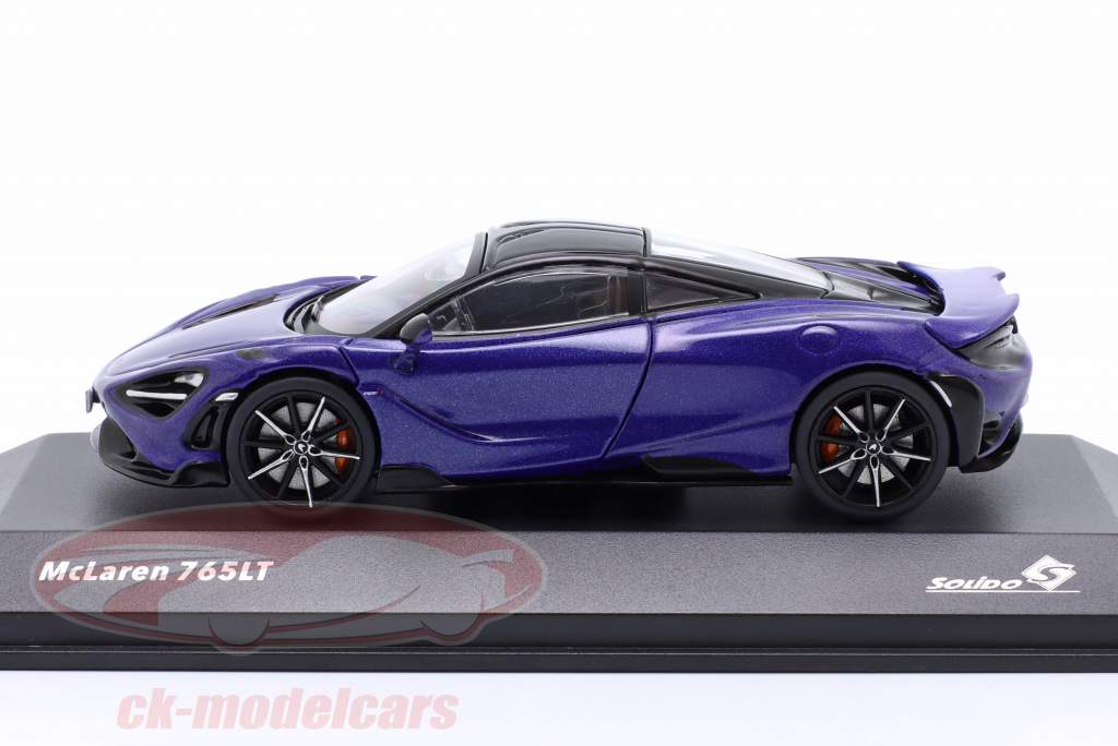 McLaren 765LT Baujahr 2020 lila 1:43 Solido 