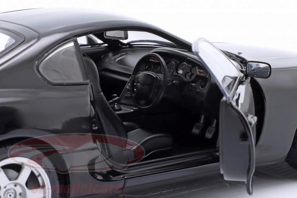Toyota Supra MK4 (A80) Год постройки 1993 черный 1:18 Solido