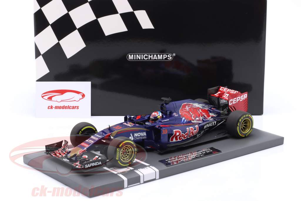 M. Verstappen Toro Rosso STR10 #33 First F1 Race Australian GP formula 1 2015 1:18 Minichamps