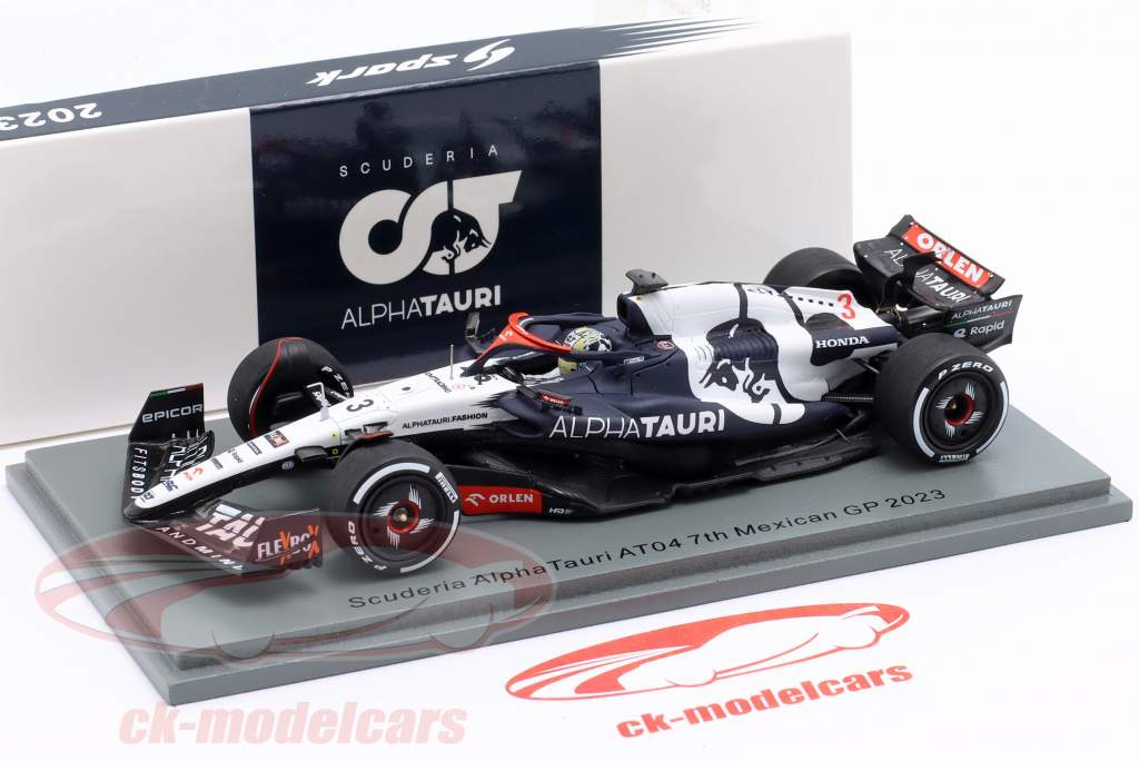 Daniel Ricciardo AlphaTauri AT04 #3 メキシコ GP 式 1 2023 1:43 Spark