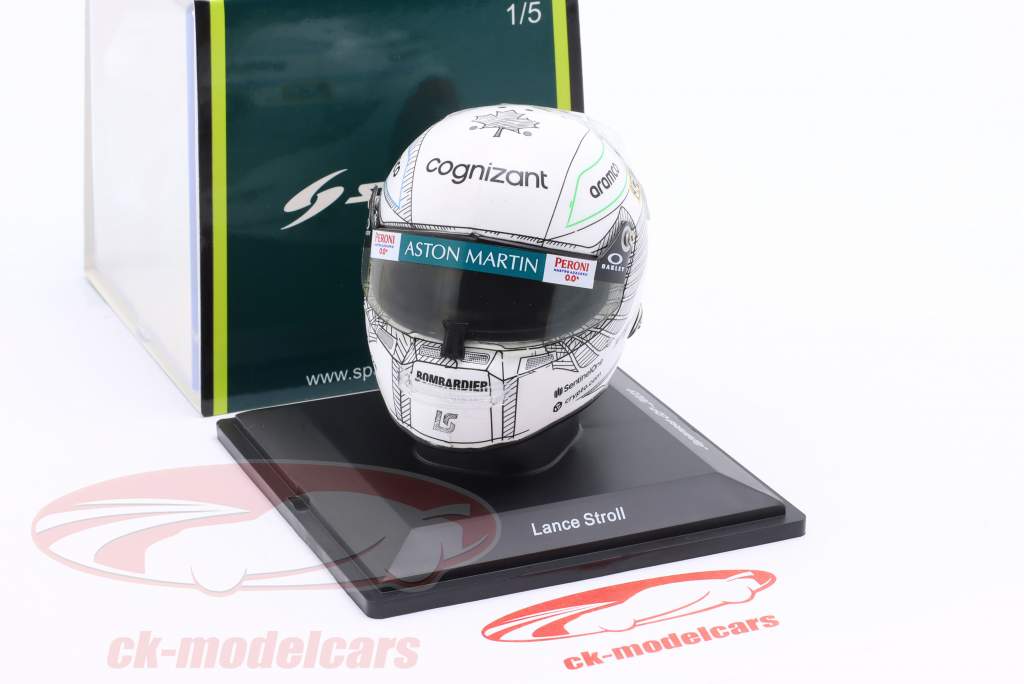Spark 1:5 Lance Stroll Aston Martin Aramco #18 Japan GP