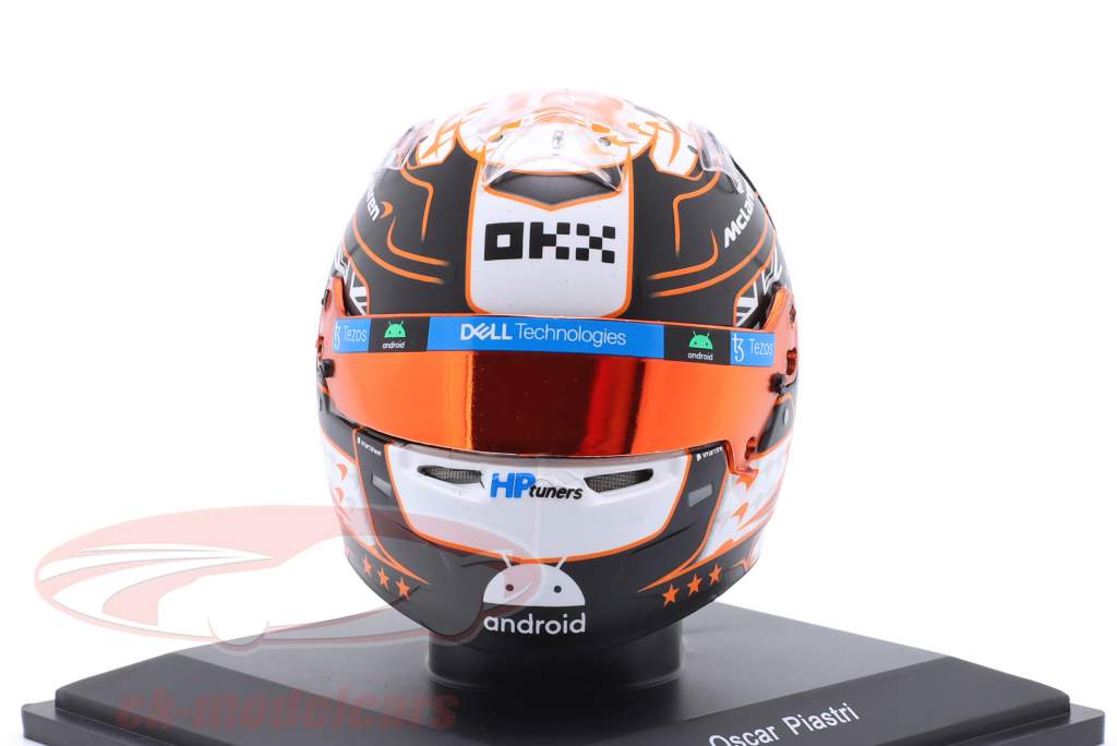 Oscar Piastri McLaren F1 Team #81 Monaco GP Formel 1 2023 Helm 1:5 Spark