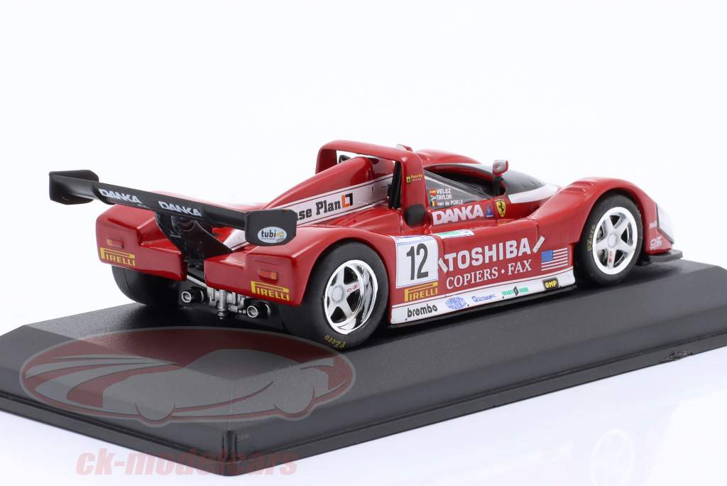Ferrari 333SP #12 8ème 24h LeMans 1998 Taylor, van de Poele, Velez 1:43 Altaya