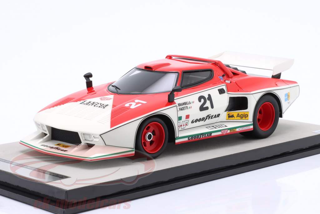 Lancia Stratos Turbo Gr.5 #21 6h Vallelunga 1976 Facetti, Brambilla 1:18 Tecnomodel