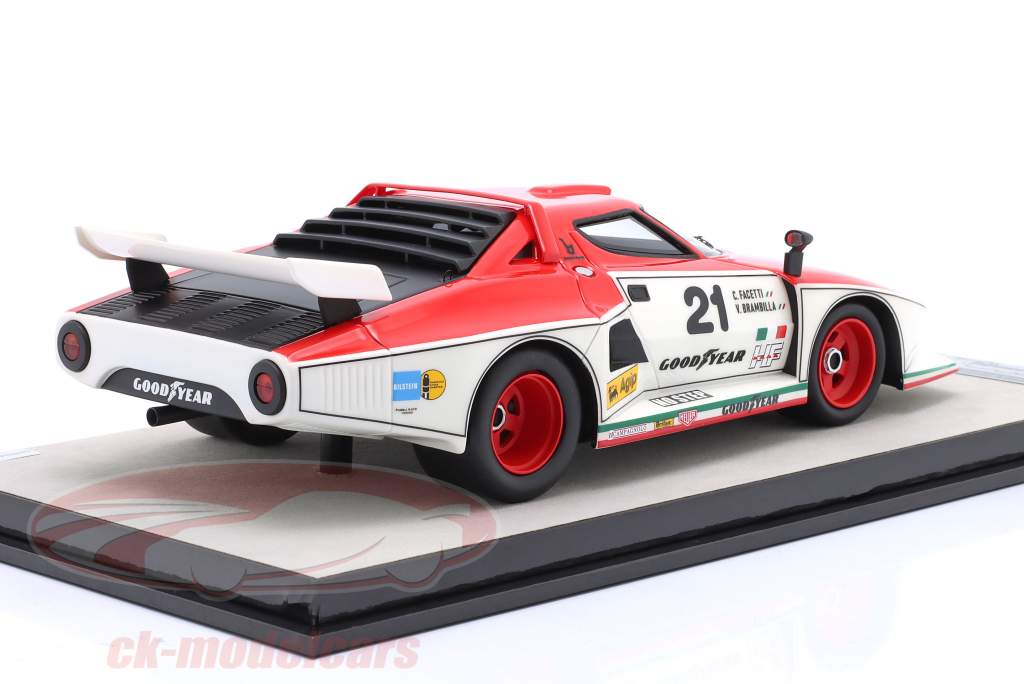 Lancia Stratos Turbo Gr.5 #21 6h Vallelunga 1976 Facetti, Brambilla 1:18 Tecnomodel