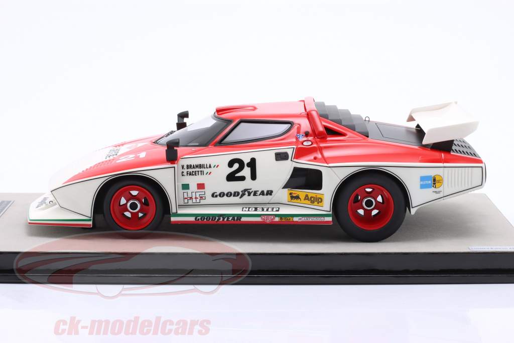 Lancia Stratos Turbo Gr.5 #21 6h Vallelunga 1976 Facetti, Brambilla 1:18 Tecnomodel