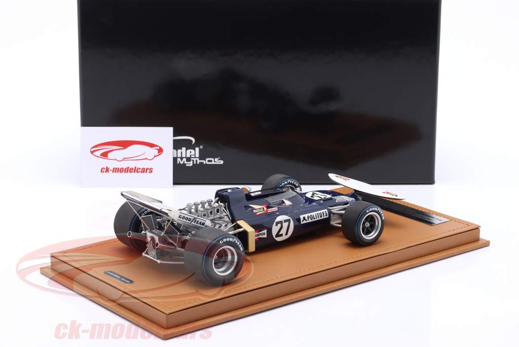 ミニカー　1/18 マーチ 711 スペインGP 1971 Henri Pescarolo #27 [TM18-217C] Tecnomodel 1:18 Henri Pescarolo March 711 #27 Spanish GP