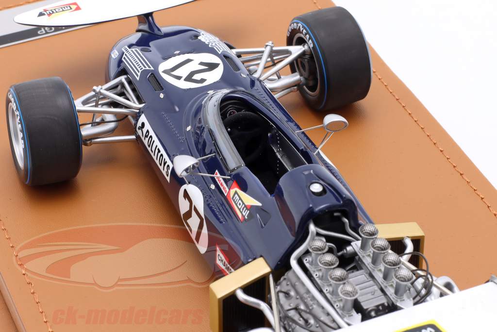 ミニカー　1/18 マーチ 711 スペインGP 1971 Henri Pescarolo #27 [TM18-217C] Tecnomodel 1:18 Henri Pescarolo March 711 #27 Spanish GP